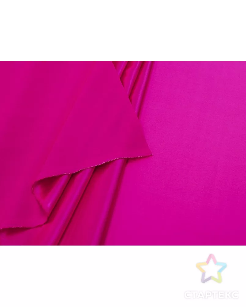 Блузочно-плательный шелк атласный, цвета фуксии арт. ГТ-8852-1-ГТ-39-10755-1-35-1 - рис. 5
