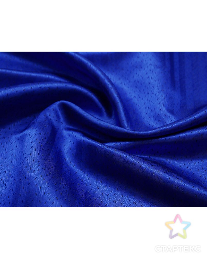 Жаккардовая шелковая ткань в елочку, королевский синий цвет арт. ГТ-5763-1-ГТ-39-5577-15-30-1 6