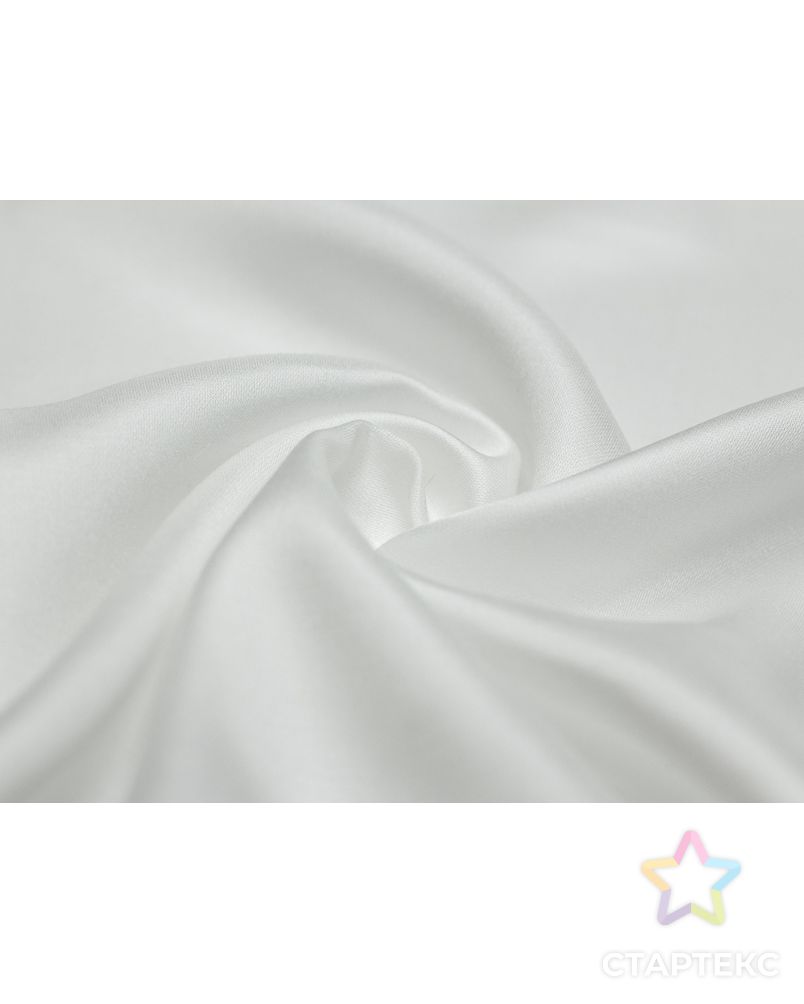 Блузочный шелк ослепительно белого цвета арт. ГТ-4253-1-ГТ-39-5759-1-2-1 1