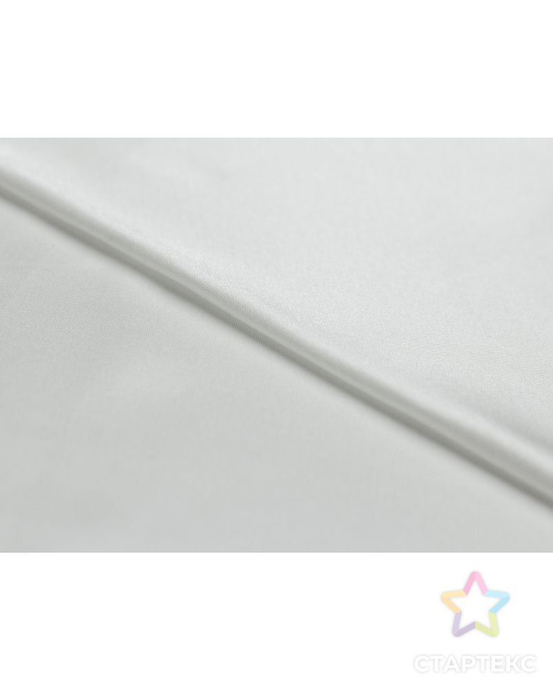 Блузочный шелк ослепительно белого цвета арт. ГТ-4253-1-ГТ-39-5759-1-2-1 3