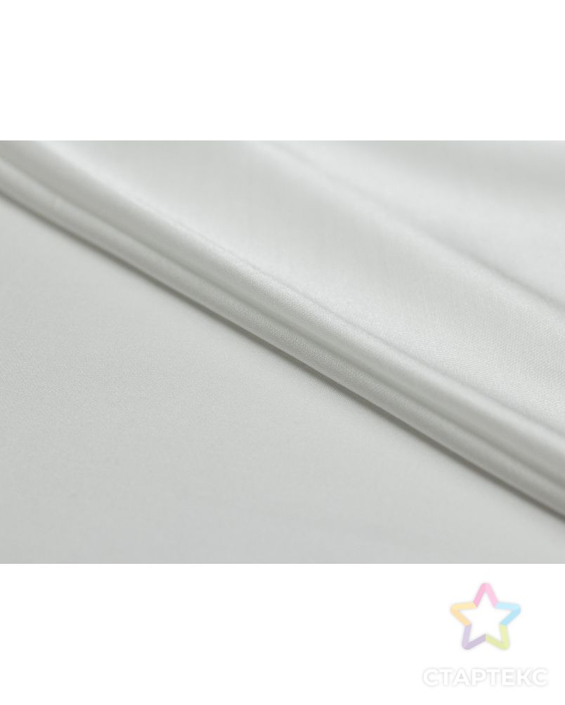 Блузочный шелк ослепительно белого цвета арт. ГТ-4253-1-ГТ-39-5759-1-2-1