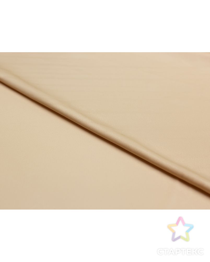 Искусственный шелк, цвет песочный №13 арт. ГТ-4298-1-ГТ-39-5808-1-1-1 3