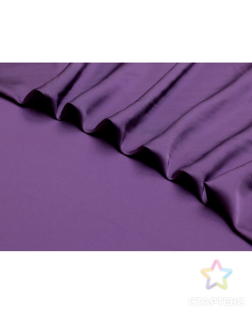 Искусственный шелк, цвет темно-фиолетовый №15 арт. ГТ-4303-1-ГТ-39-5813-1-33-1 2