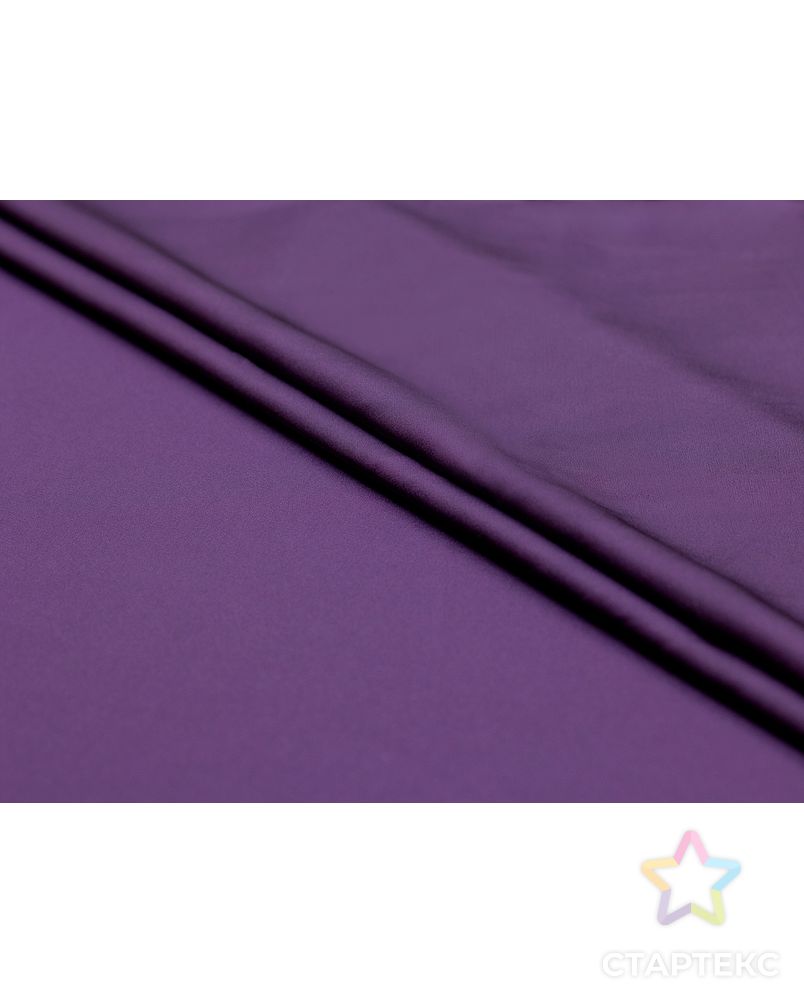 Искусственный шелк, цвет темно-фиолетовый №15 арт. ГТ-4303-1-ГТ-39-5813-1-33-1 4