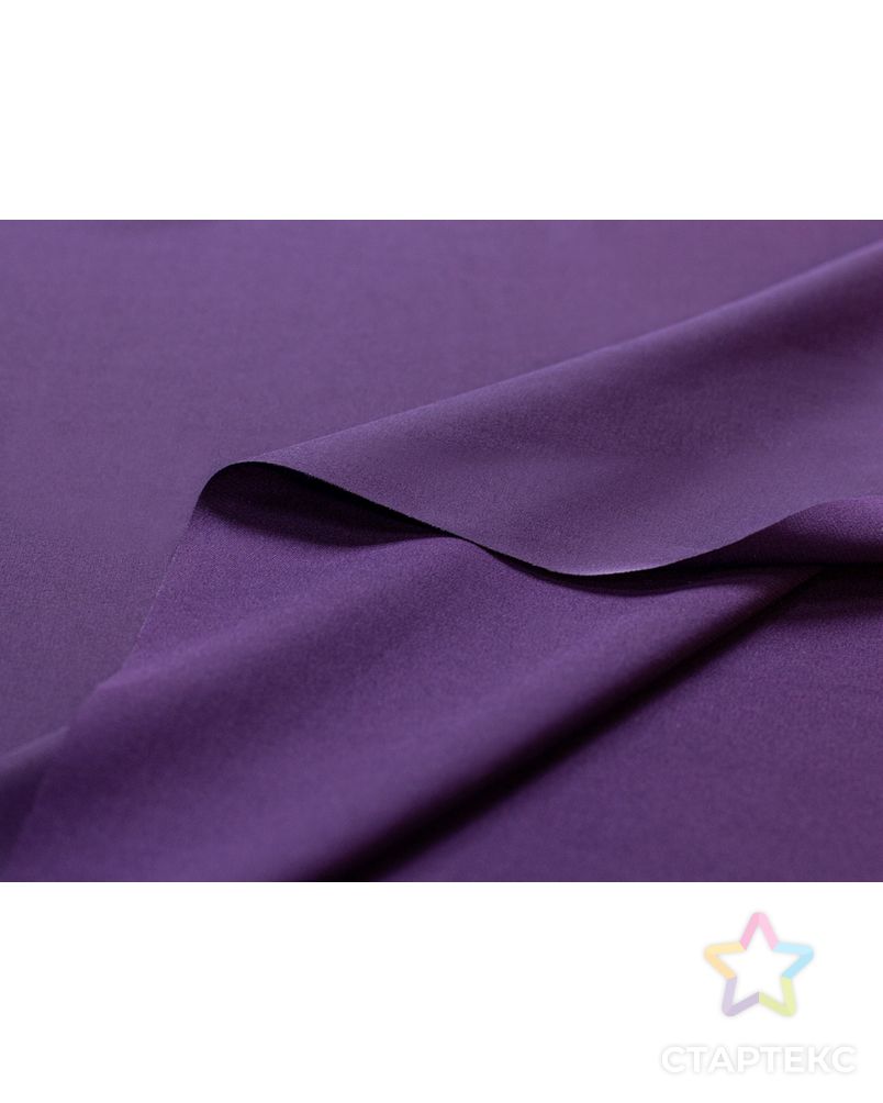 Искусственный шелк, цвет темно-фиолетовый №15 арт. ГТ-4303-1-ГТ-39-5813-1-33-1