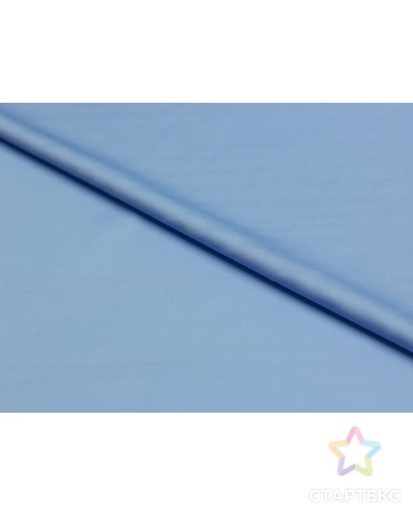 Искусственный шелк, цвет небесно-голубой №6 арт. ГТ-4304-1-ГТ-39-5814-1-7-1 3