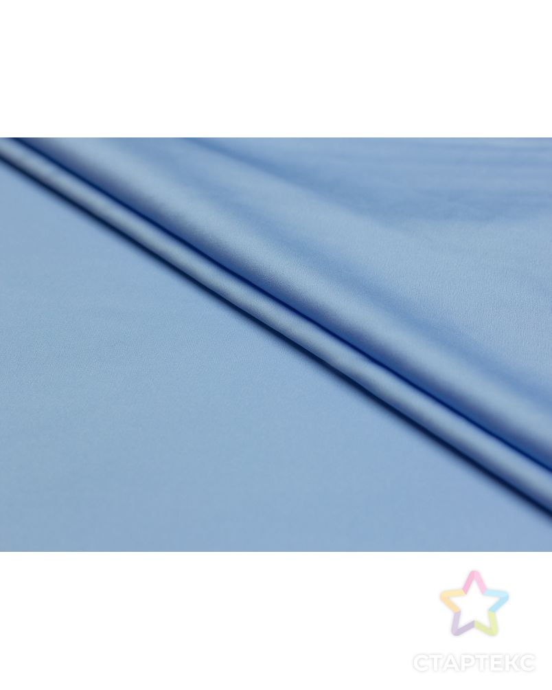 Искусственный шелк, цвет небесно-голубой №6 арт. ГТ-4304-1-ГТ-39-5814-1-7-1 4