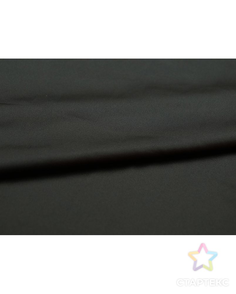 Искусственный шелк черного цвета арт. ГТ-4916-1-ГТ-39-6121-1-38-1 3