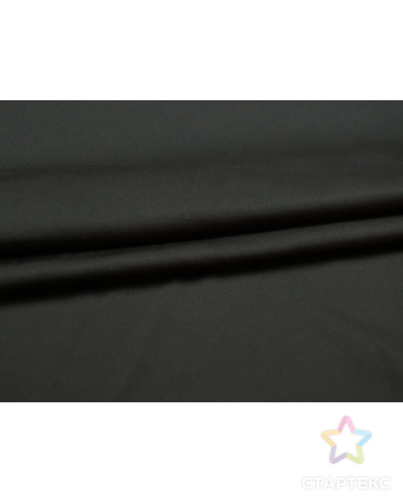 Искусственный шелк черного цвета арт. ГТ-4916-1-ГТ-39-6121-1-38-1 5
