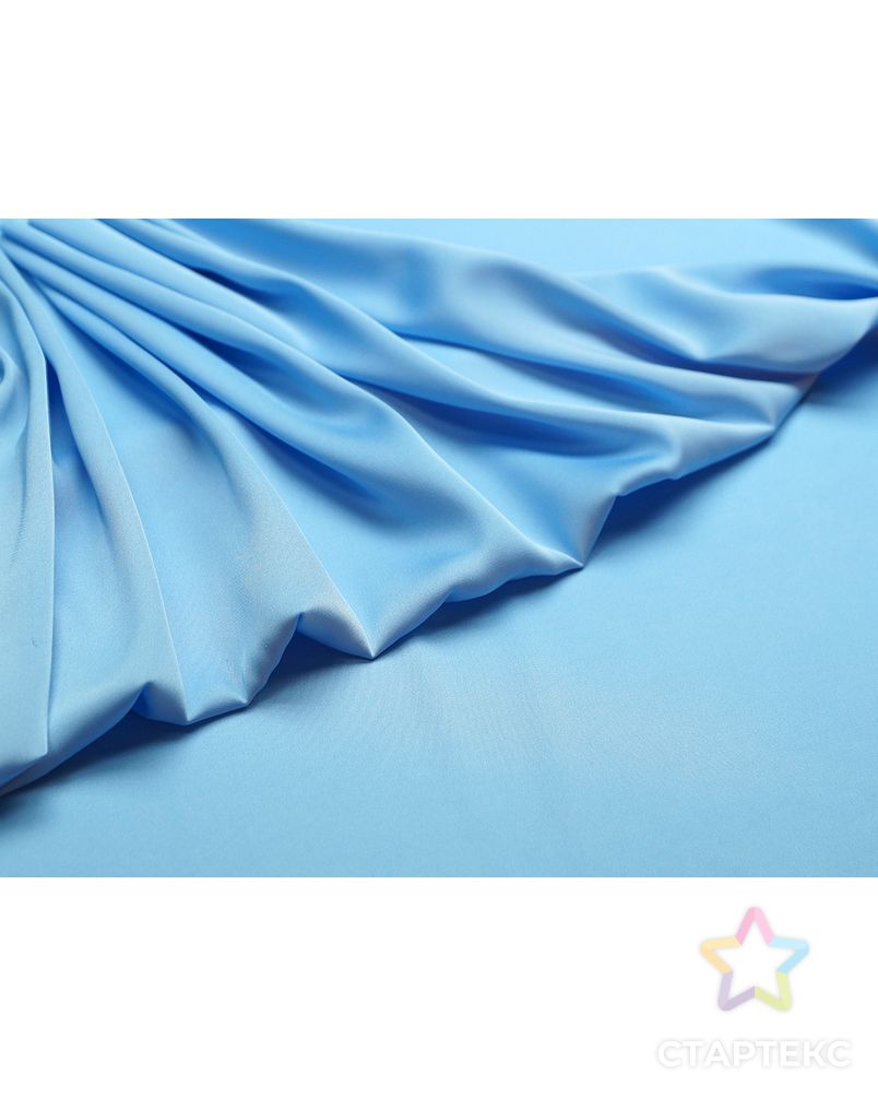 Искусственный шелк, цвет ярко-голубой арт. ГТ-4942-1-ГТ-39-6510-1-7-1