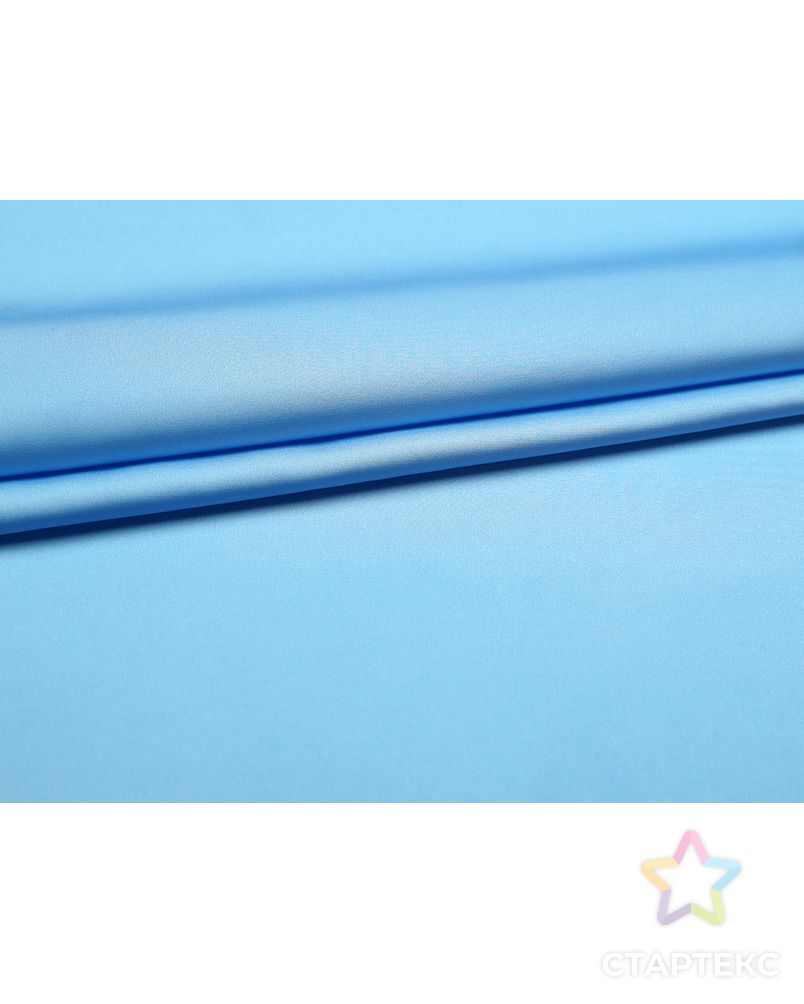 Искусственный шелк, цвет ярко-голубой арт. ГТ-4942-1-ГТ-39-6510-1-7-1 3