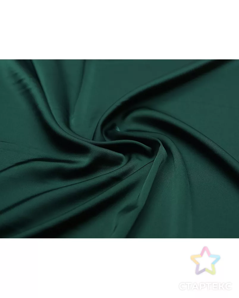 Искусственный шелк, цвет изумрудный арт. ГТ-5564-1-ГТ-39-6532-1-12-1 - рис. 1