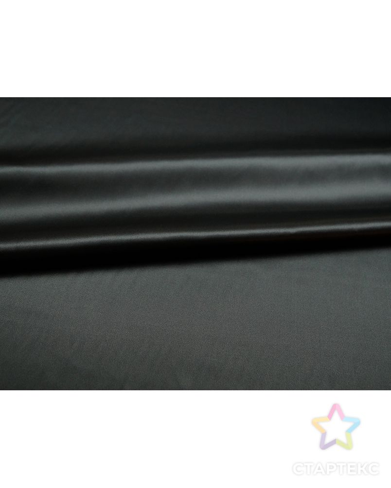 Изысканный блузочный шёлк , цвет чёрный арт. ГТ-5267-1-ГТ-39-6960-1-38-1 3