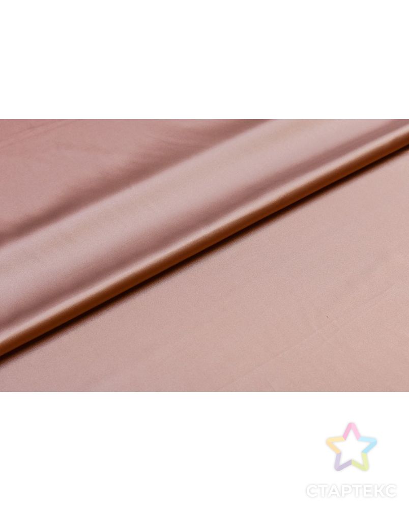 Атласный блузочно-плательный шелк, цвет светлое какао арт. ГТ-5870-1-ГТ-39-7597-1-14-1 5