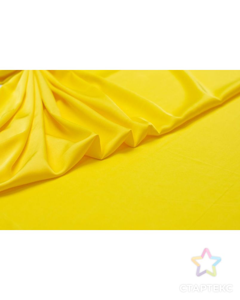 Искусственный шелк, цвет ярко-желтый арт. ГТ-5877-1-ГТ-39-7605-1-9-1 1