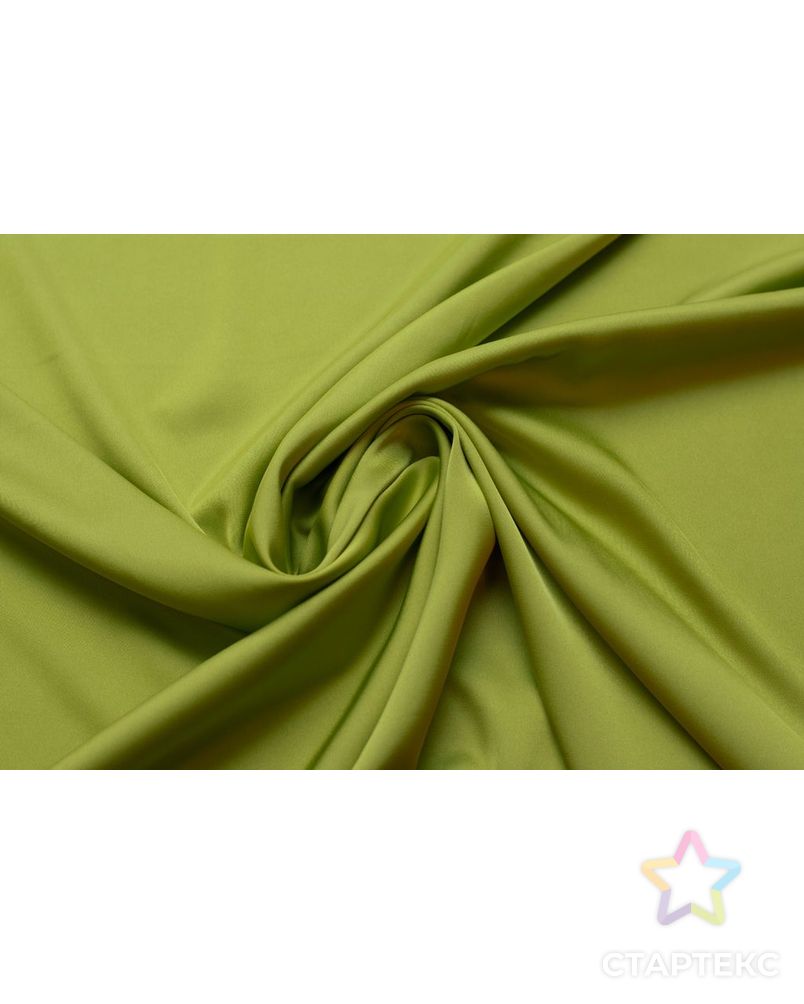 Искусственный шелк, цвет травянной-зеленый арт. ГТ-5878-1-ГТ-39-7606-1-10-1 7