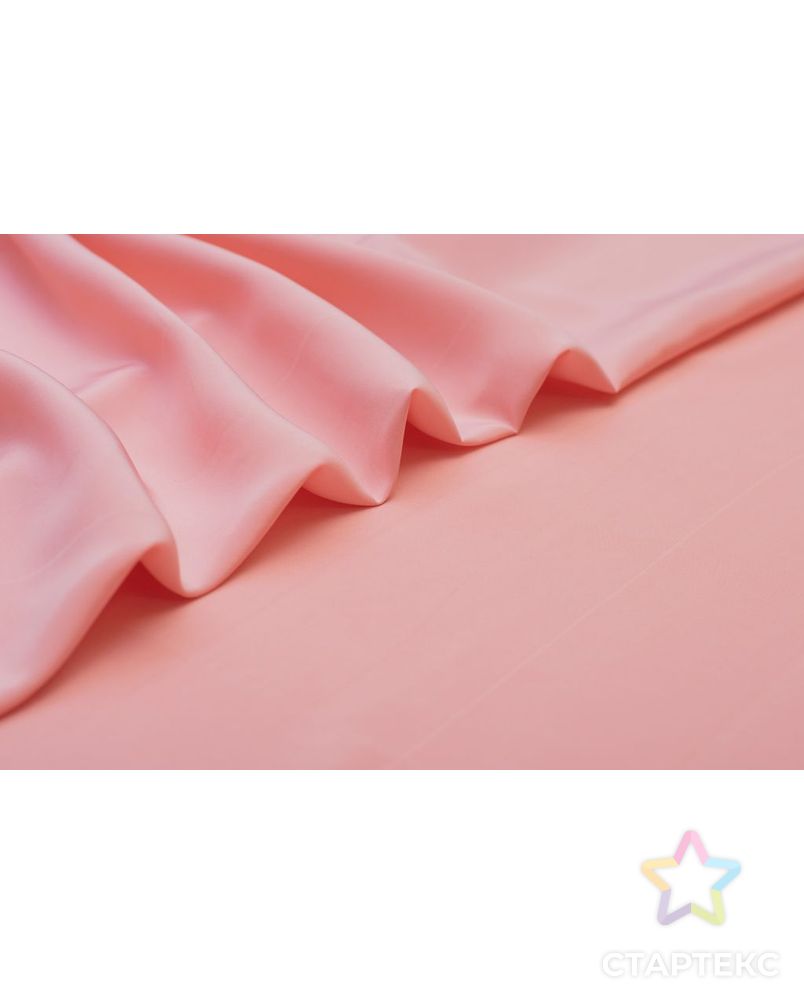 Блузочный креповый шелк, цвет персиково-розовый арт. ГТ-5915-1-ГТ-39-7645-1-25-1 1