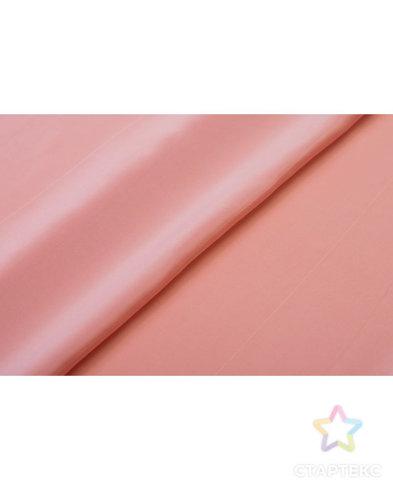 Блузочный креповый шелк, цвет персиково-розовый арт. ГТ-5915-1-ГТ-39-7645-1-25-1 3