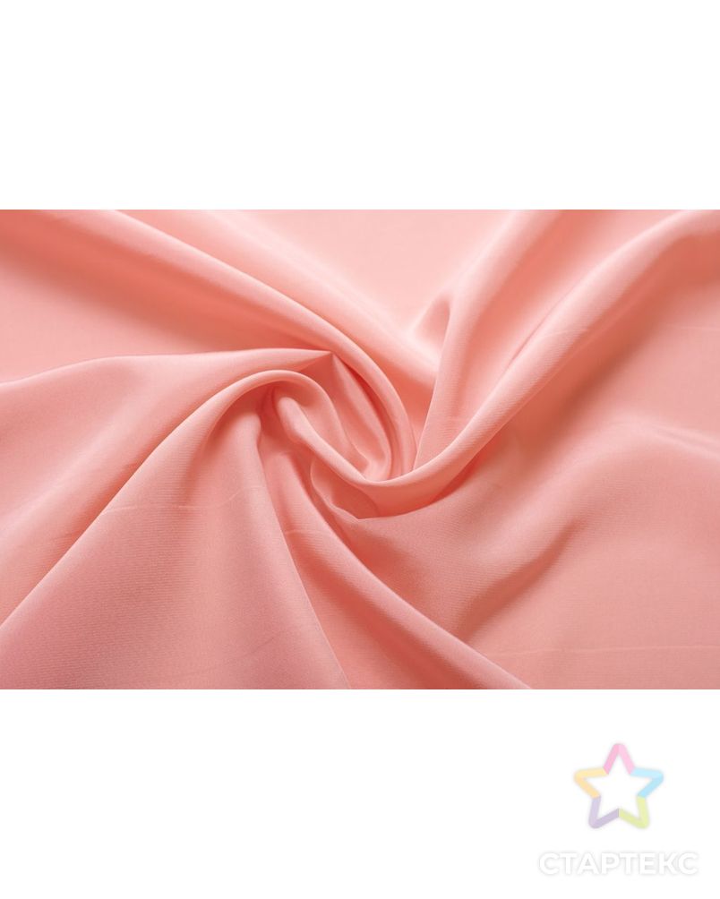 Блузочный креповый шелк, цвет персиково-розовый арт. ГТ-5915-1-ГТ-39-7645-1-25-1 4