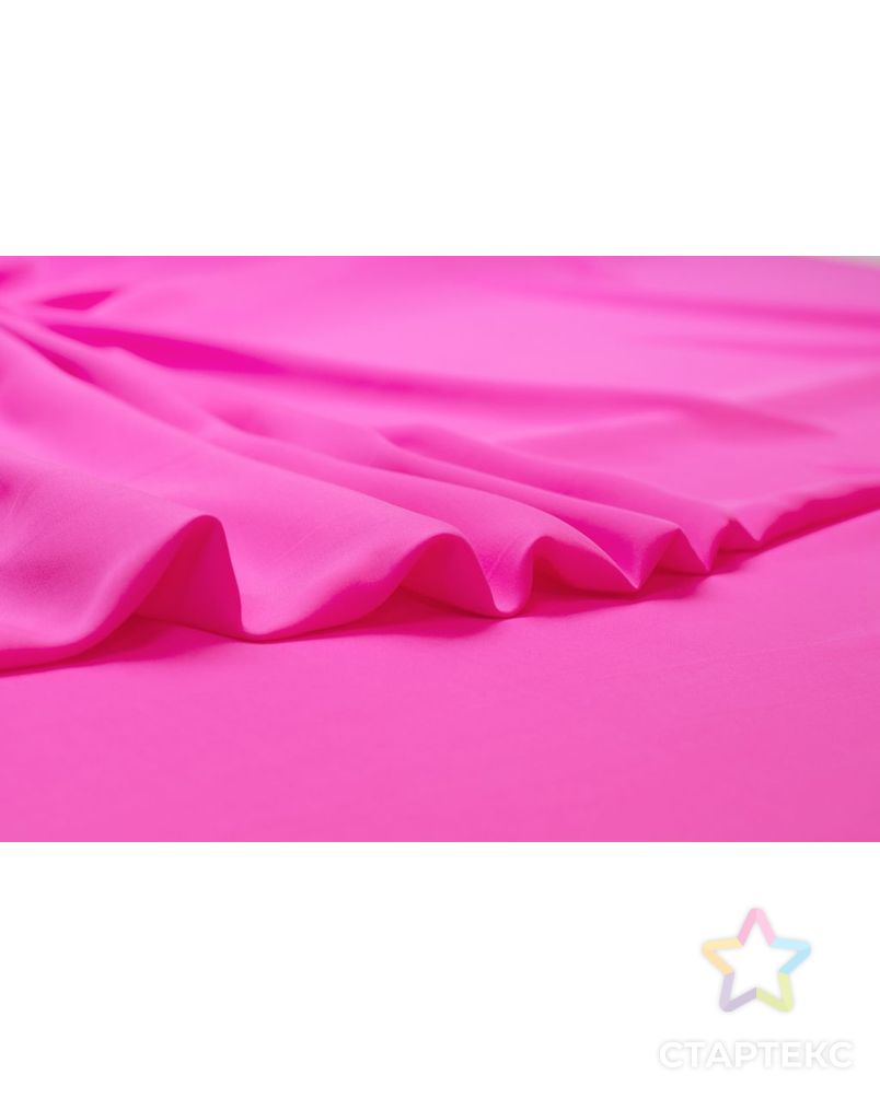 Блузочный креповый шелк, цвет густо-розовый арт. ГТ-5916-1-ГТ-39-7647-1-26-1 2