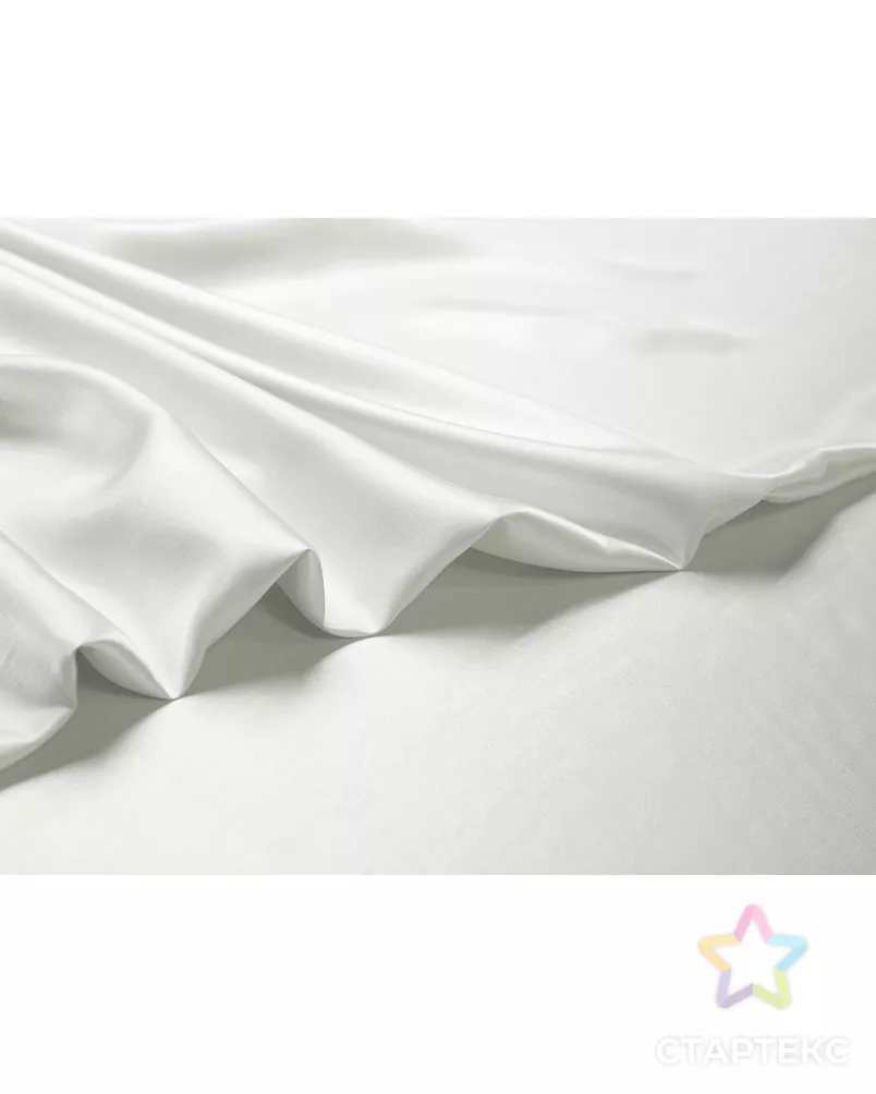 Блузочно-плательный шелк  с блеском, цвет айвори арт. ГТ-7711-1-ГТ-39-9318-1-20-1 - рис. 3