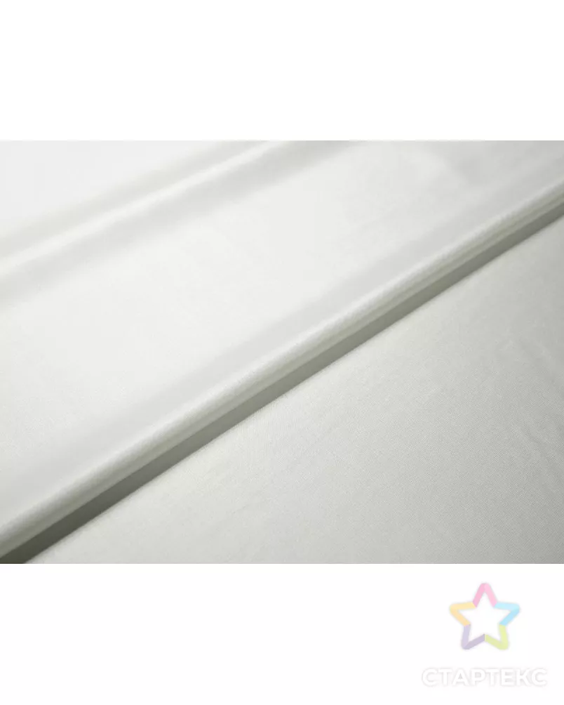 Блузочно-плательный шелк  с блеском, цвет айвори арт. ГТ-7711-1-ГТ-39-9318-1-20-1 - рис. 6