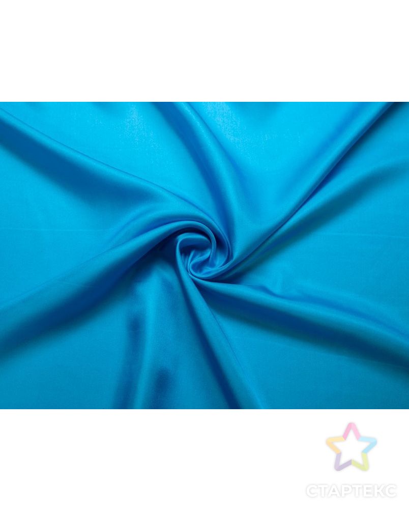 Блузочно шелк твил, цвет ярко-голубой арт. ГТ-7517-1-ГТ-39-9392-1-7-1 1