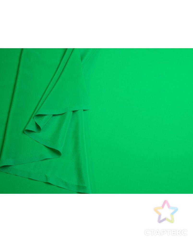 Шелк креповый блузочно-плательный , цвет зеленый арт. ГТ-7520-1-ГТ-39-9401-1-10-1 5