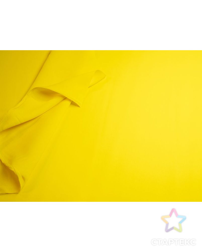 Шелк костюмно-плательный в диагональный рубчик, цвет желтый арт. ГТ-7665-1-ГТ-39-9511-1-9-1 5
