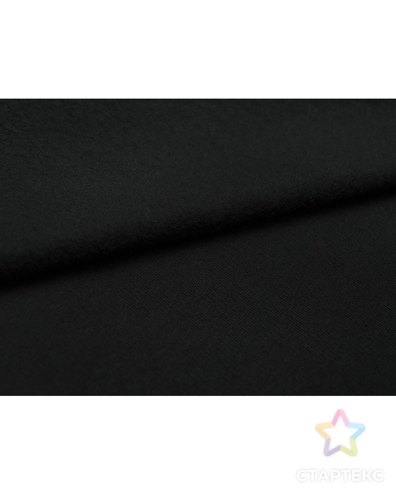 Футер хлопковый, цвет черный (280 г/м2) арт. ГТ-1312-1-ГТ0039054