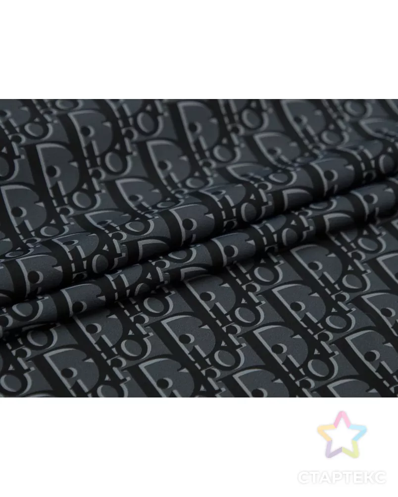 Бифлекс с надписями, цвет черно-серый арт. ГТ-9121-1-ГТ-4-9950-2-21-1 - рис. 2