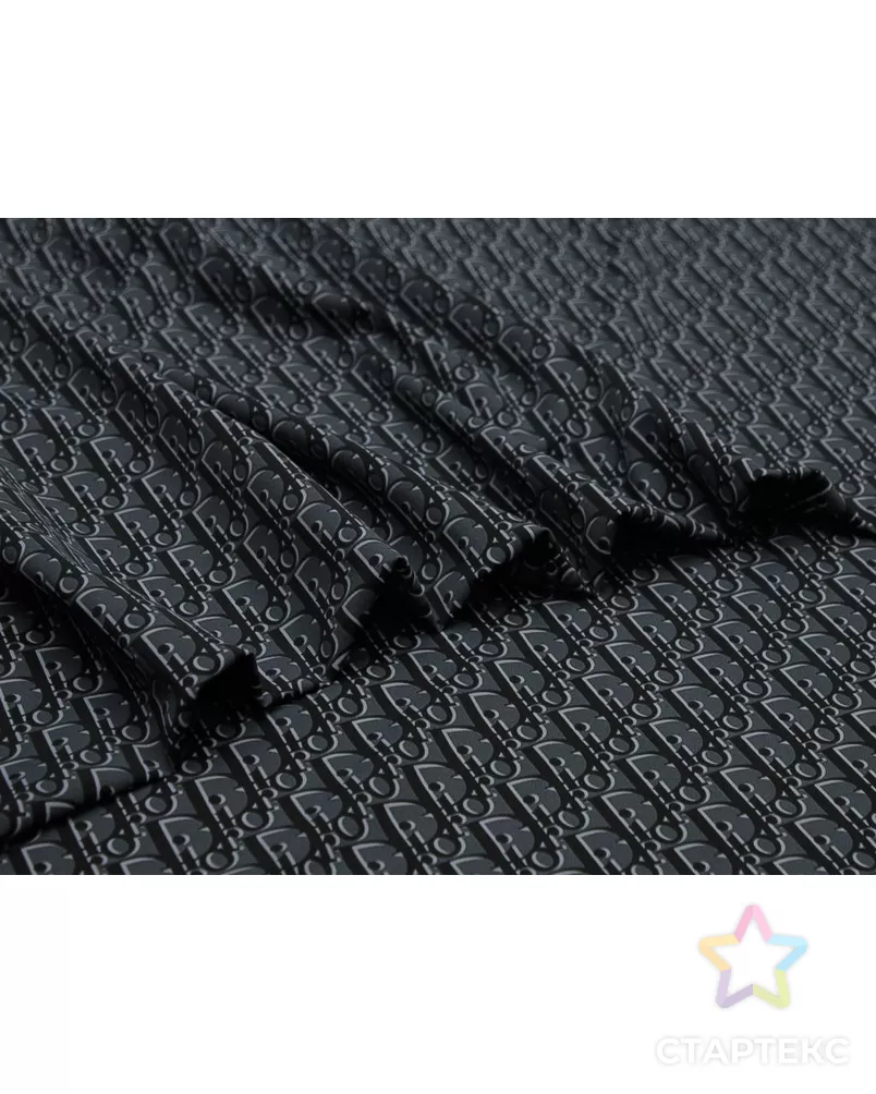 Бифлекс с надписями, цвет черно-серый арт. ГТ-9121-1-ГТ-4-9950-2-21-1 - рис. 3