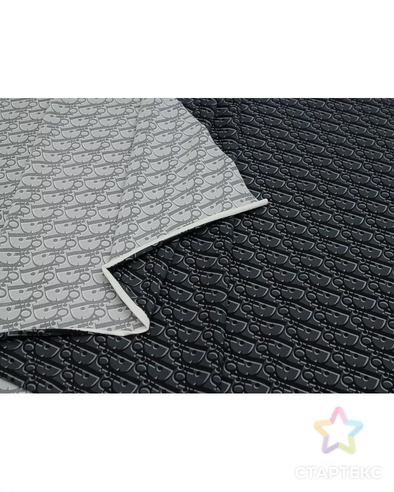 Бифлекс с надписями, цвет черно-серый арт. ГТ-9121-1-ГТ-4-9950-2-21-1 - рис. 5