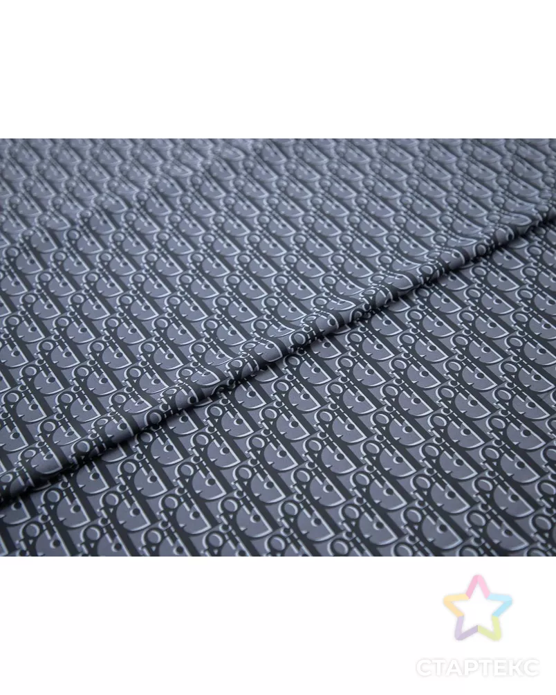 Бифлекс с надписями, цвет черный с темно-серым арт. ГТ-8138-1-ГТ-4-9954-2-21-1 - рис. 6