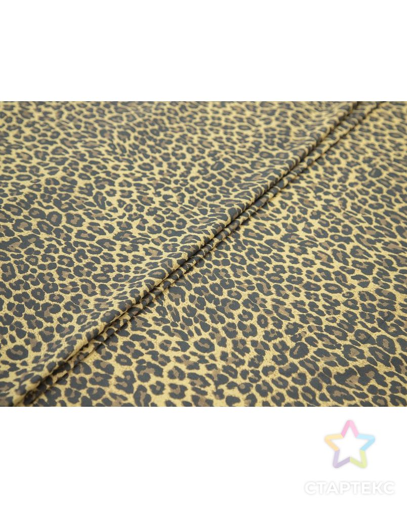 Бифлекс с рисунком "леопард", цвет бежево-коричневый арт. ГТ-8139-1-ГТ-4-9955-13-21-1 2