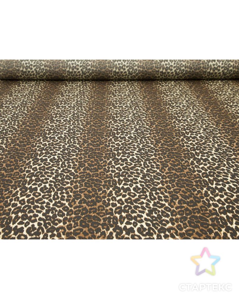 Шерстяная ткань с леопардовым принтом арт. ГТ-8582-1-ГТ-40-10499-2-21-1 4