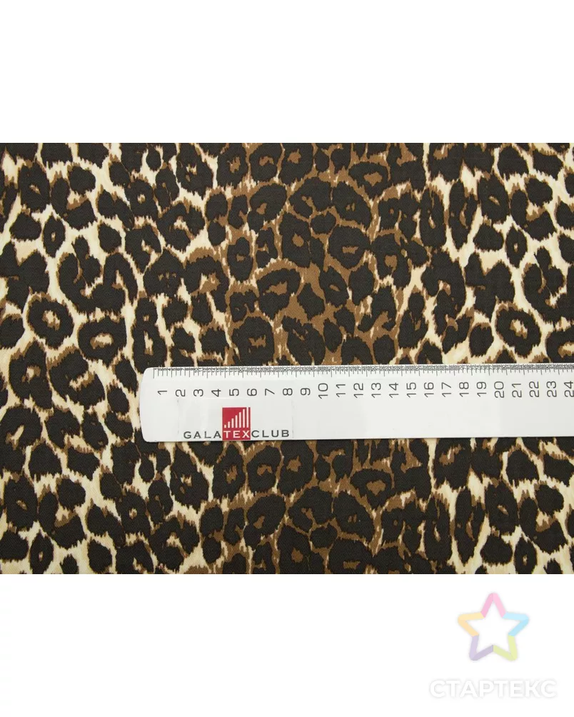 Шерстяная ткань с леопардовым принтом арт. ГТ-8582-1-ГТ-40-10499-2-21-1 - рис. 7