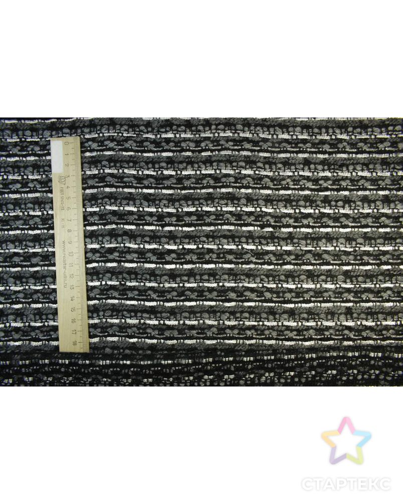 Костюмная ткань в черно-серебряных тонах арт. ГТ-1340-1-ГТ0042698 2