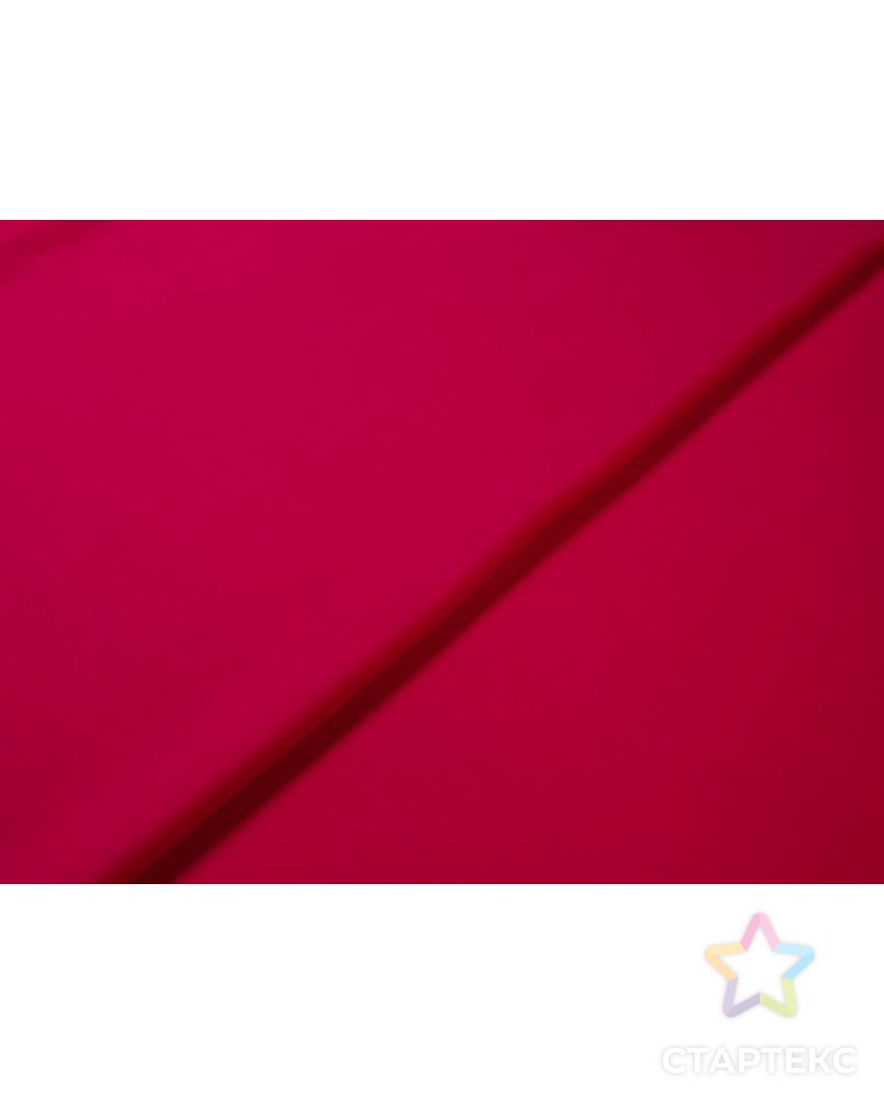 Штапель однотонный, цвет красный арт. ГТ-7559-1-ГТ-43-9438-1-16-1 6