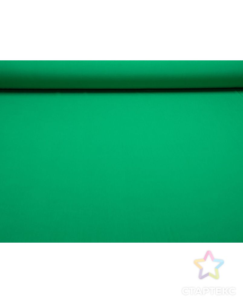 Штапель однотонный, цвет ярко-зеленый арт. ГТ-7561-1-ГТ-43-9440-1-10-1 4