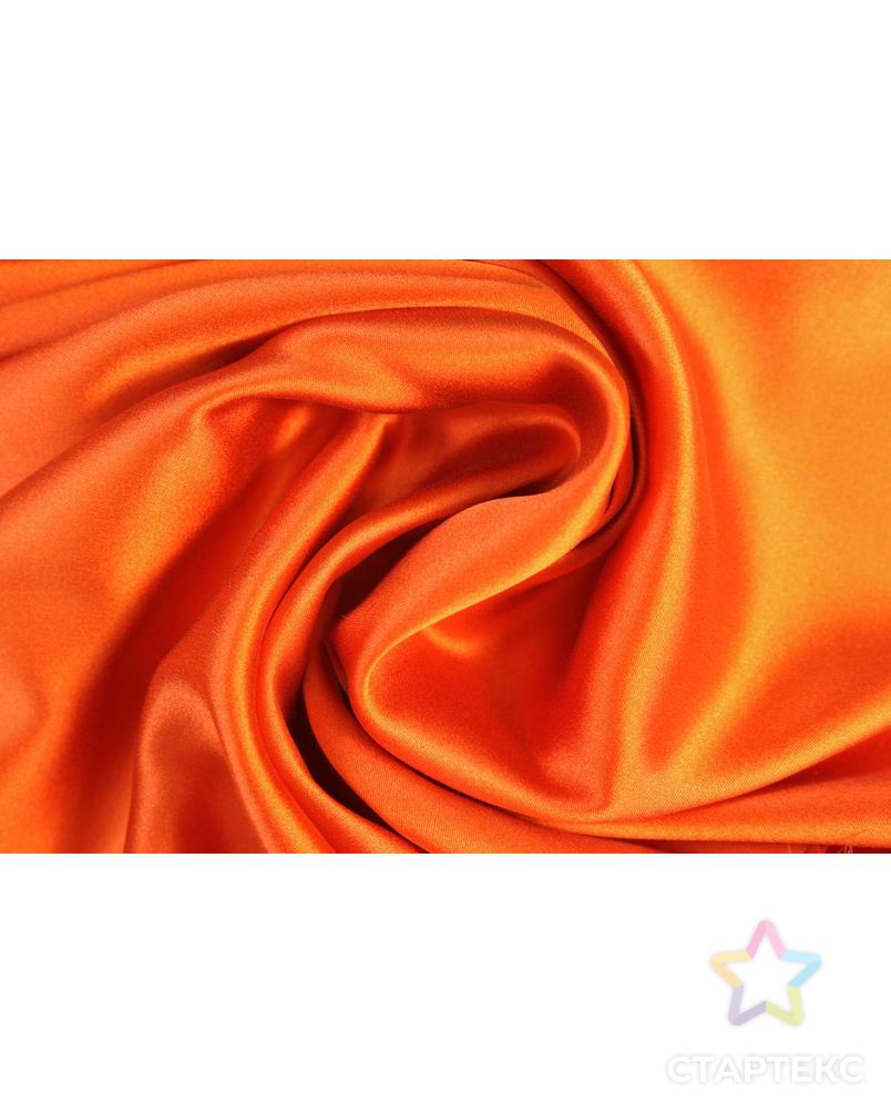 Шелк, оранжевый цвет каньона Вермиллион арт. ГТ-1406-1-ГТ0043343 1