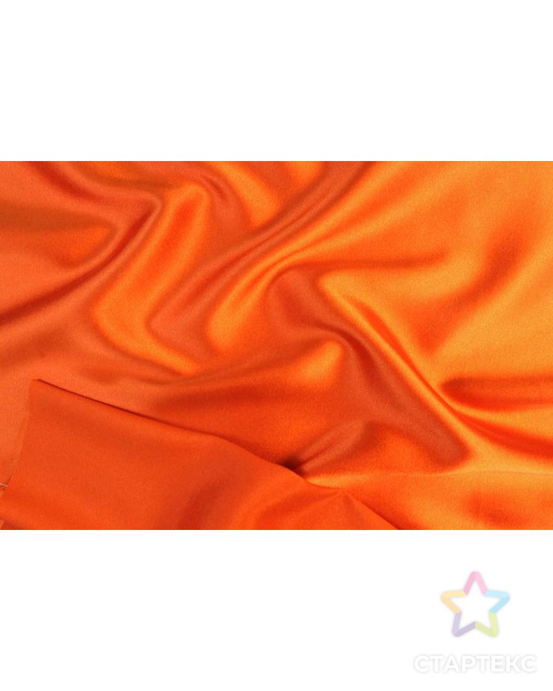 Шелк, оранжевый цвет каньона Вермиллион арт. ГТ-1406-1-ГТ0043343