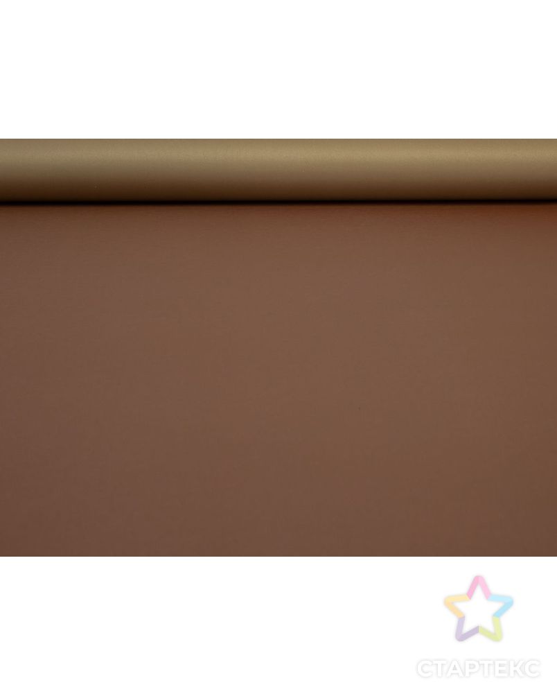 Экокожа в винтажном стиле на трикотажной основе, цвет  коричневый арт. ГТ-8273-1-ГТ-44-10086-1-14-1 4