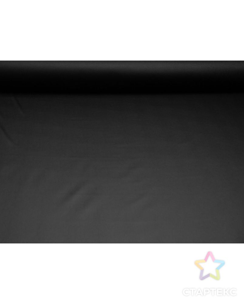 Экокожа костюмно-плательная на трикотажной основе, цвет черный арт. ГТ-7571-1-ГТ-44-9454-1-38-1 4