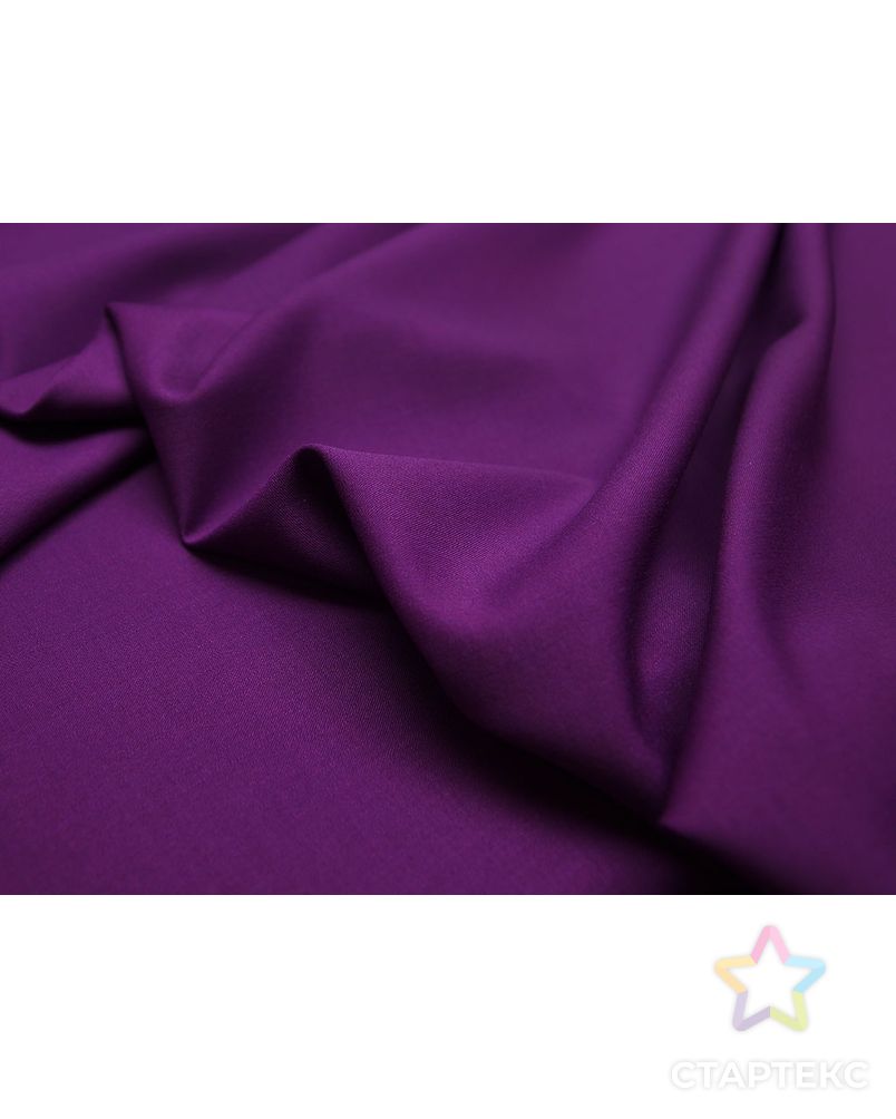 Ткань костюмная, цвет насыщенный фиолетовый цв.81 арт. ГТ-1484-1-ГТ0044423