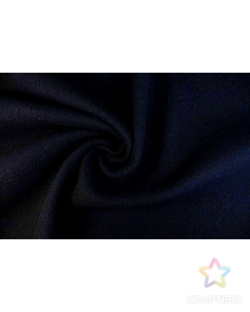 Итальянская шерстяная ткань, цвет темно-синяя полночь арт. ГТ-1587-1-ГТ0045118 1
