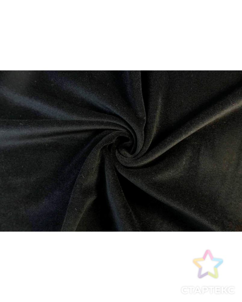 Ткань пальтовая, черный всадник арт. ГТ-1631-1-ГТ0045270 1
