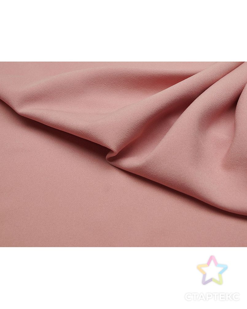 Ткань плательная пыльно-розового цвета арт. ГТ-2517-1-ГТ0047270 1