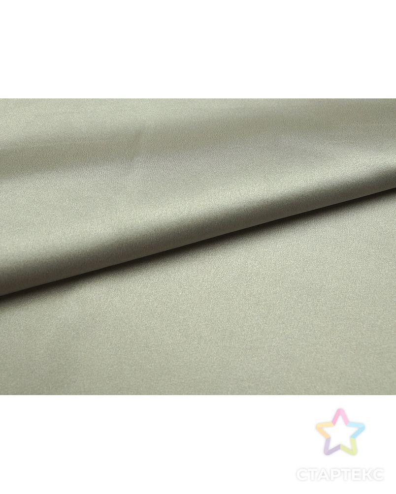 Шелковая блузочная ткань серебристого цвета арт. ГТ-2529-1-ГТ0047300 2