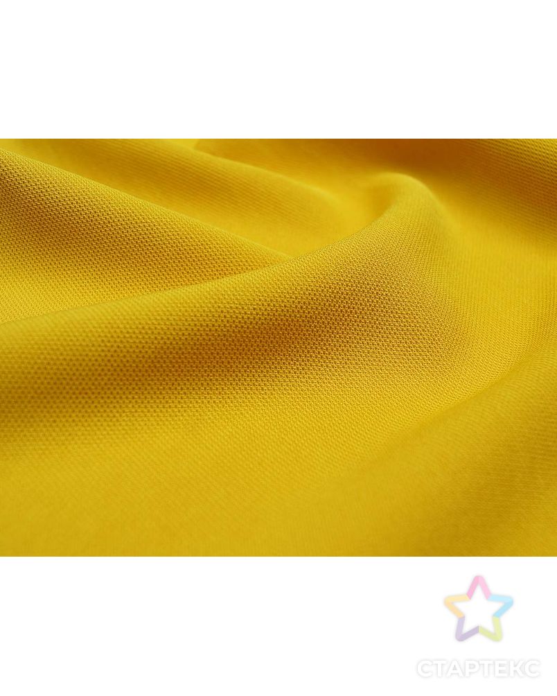 Ткань плательная, однотонная, цвет ярко-желтый арт. ГТ-2551-1-ГТ0047325